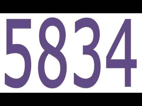 5834