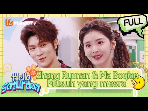 #ZhangRuonan #MaBoqian presents special edition of #TheFirstFrost ? | Hello, Saturday | MangoLah!
