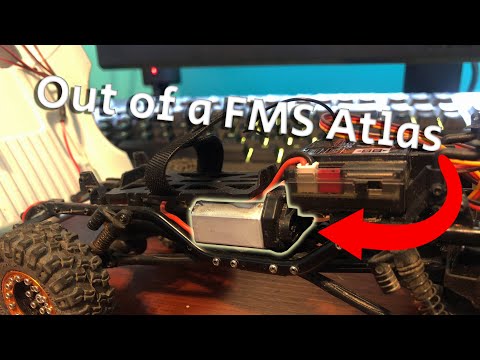 Putting the Atlas 6x6's Motor in my SCX24