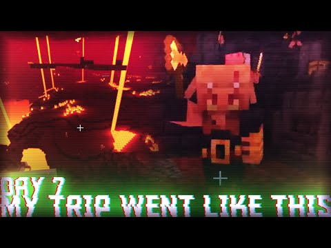 My First Trip To The Nether Went Like This....