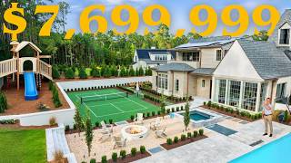 Inside Raleigh's MOST EXPENSIVE Home: This is What $7.6M Buys You in NC!