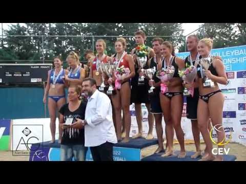 2016 CEV U22 Beach Volleyball European Championship Video Highlights