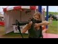 Gas Canister Headshot Swamp Shark Scene
