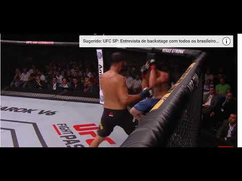 Rogério Minotouro NOCAUTE em Sam Alvey UFC SP