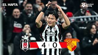 Beşiktaş (4-0) Göztepe | Week 23 Match Summary | Trendyol Süper Lig 2025 - 2026 Season