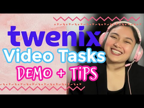 Twenix Sample Video Tasks|Actual Video Demo| Scenario 1 and 2| ESL| Application| Teaching Adults|WFH