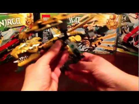 Lego 2013 Ninjago The Golden Dragon Review Set # 70503