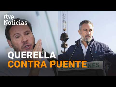 Alcance de trenes en Urda | Vox se querella contra Óscar Puente en el Supremo | RTVE Noticias