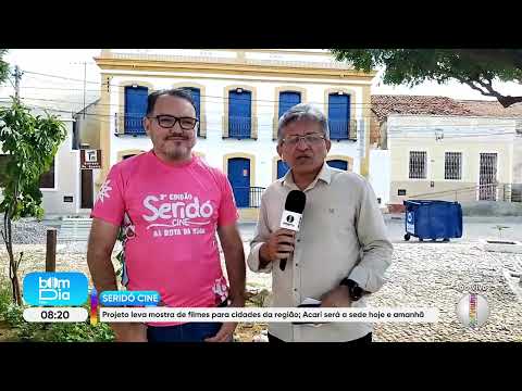 Bom Dia Inter RN - 27/3/2025 - Informações sobre o 3º Festival Seridó Cine – Na Rota da Moda 2026