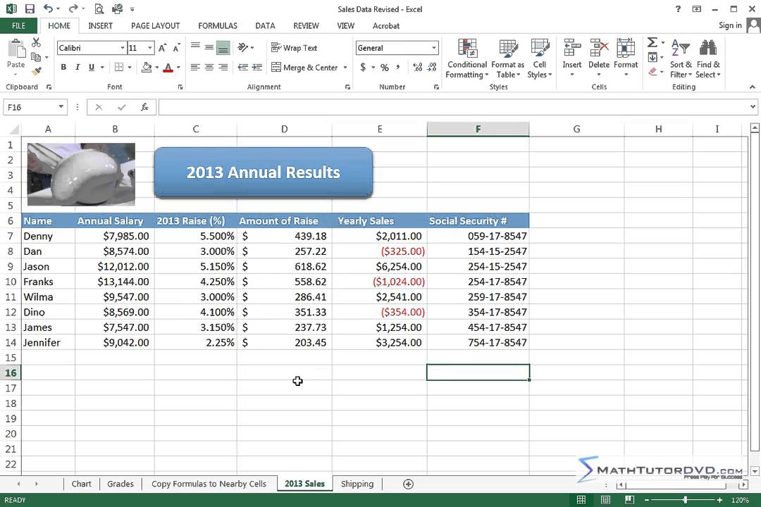 Lesson 49 - Sorting Data