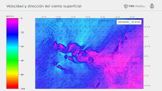 Canary Islands Wind forecast: 20251028