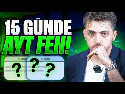 15 GÜNDE AYT FENİ BİTİR!