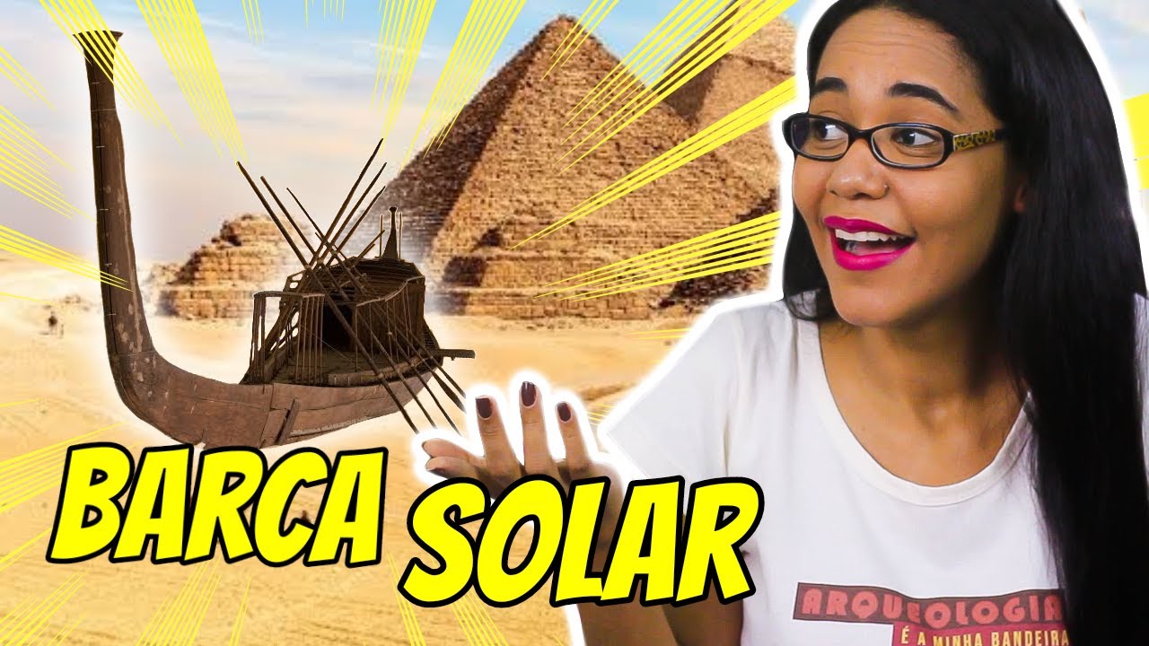 CONHEÇA A BARCA SOLAR DO FARAÓ KHUFU (QUÉOPS)!