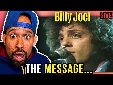 Rapper FIRST time REACTION to Billy Joel - Just The Way You Are LIVE! The message....
