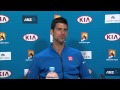 NOVAK DJOKOVIC press conference (SF) - Australian.