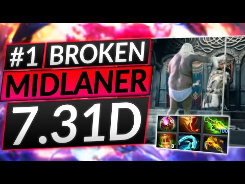 BEST MIDLANE HERO of the NEW 7.31D PATCH - CRIMINALLY UNDERRATED - Dota 2 Guide