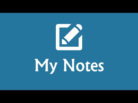 My Notes - Notepad Video