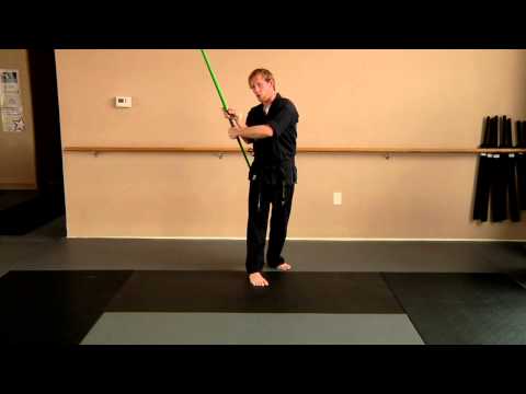 MARCH Karate Tip #3:  Bow Staff - Reverse Figure 8s