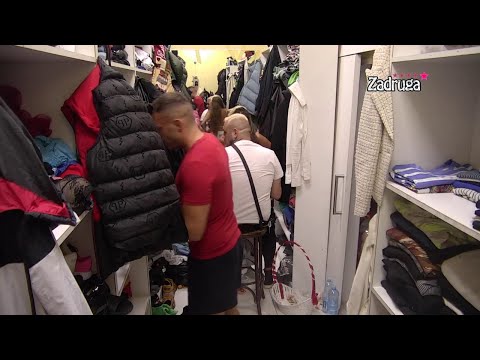 Zadruga 5 - Neprijatno, Anđelo zatekao Dalilu i Cara u garderoberu - 18.05.2022.