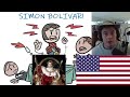 American Reacts Simón Bolívar - Reverberations - Extra History - #1