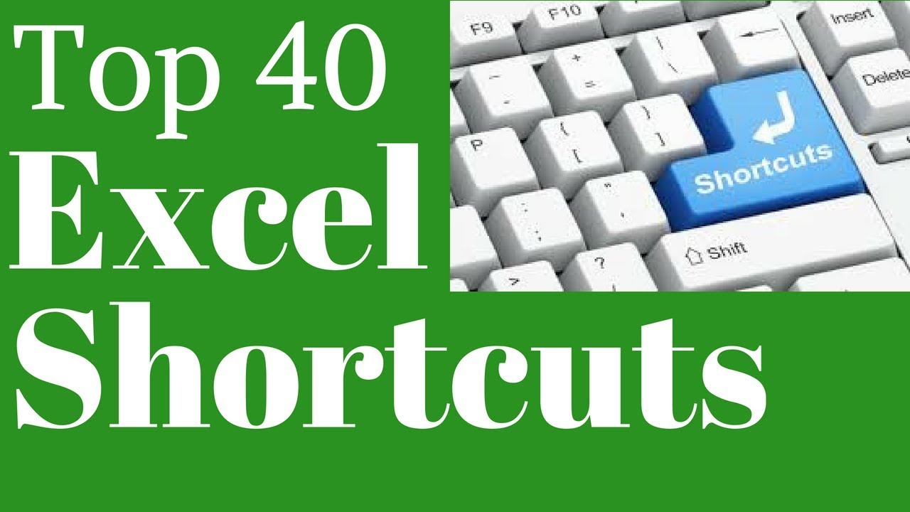 Excel Shortcuts