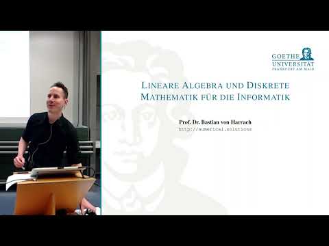 LinADI 29a - Lineare Algebra und Diskrete Mathematik für die Informatik