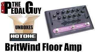 Video thumbnail for ThePedalGuy Unboxes the Hotone BritWind Legacy Floor Amp by The Pedal Guy