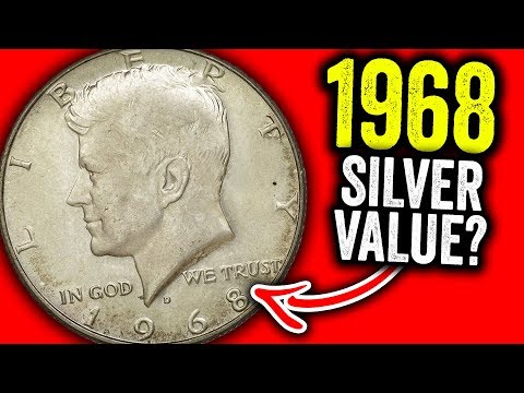 IF YOU HAVE A 1968 HALF DOLLAR COIN LOOK FOR THESE ERROR COINS WORTH MONEY