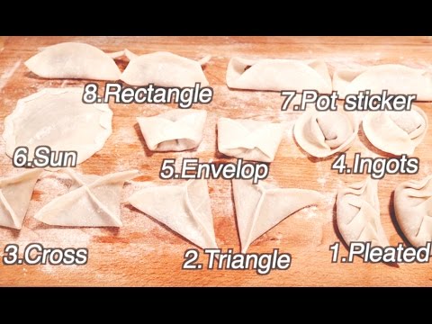 8 Fun Ways to Wrap Dumplings, CiCi Li