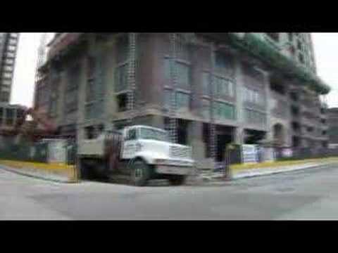 A drive through River North, Chicago A drive through River North, Chicago
