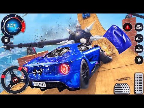 Extreme Car Crash Beam Derby 3D - GT Ramp Car Stunts Racing Simulator
