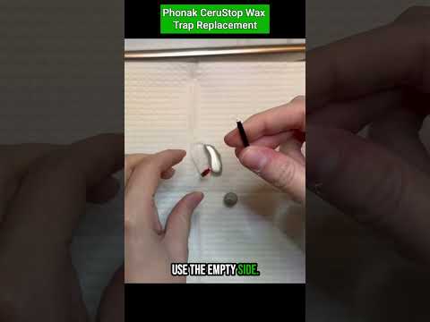 How to Change Phonak CeruStop Wax Guards