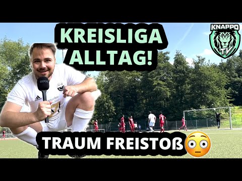 ALLTAG in der KREISLIGA: 30 Meter FREISTOß-TOR!⚽️😱| Fußball Kreisliga Highlights