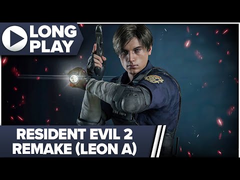 Resident Evil 2 Remake - Leon A │ 100% Cinematic Longplay │ Hardcore, No Hit │ No Commentary