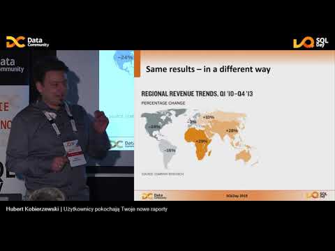 SQL Day 2019 | Użytkownicy pokochają Twoje nowe raporty - Hubert Kobierzewski
