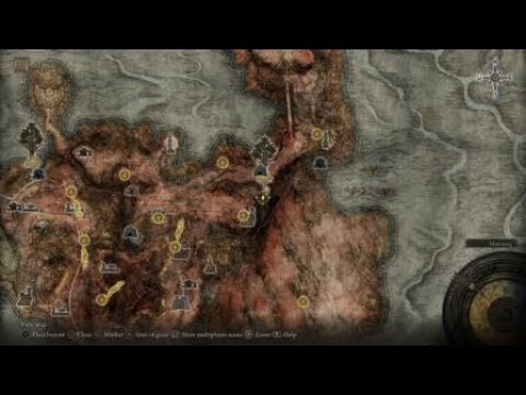 ELDEN RING - Secret Area Discovered - Redmane Castle Artist painting Location