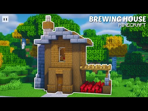 Minecraft : How to Build a Brewing House | Small & Simple