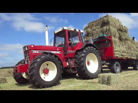 Heuernte macht Spass, mit Eicher, Schlüter und IHC Traktoren !!!