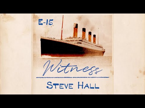 15. Steve Hall - Titanic Author