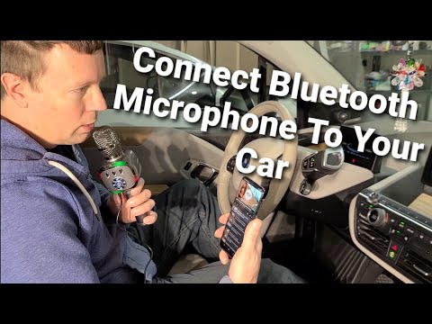 YouTube video about: How to connect microphone to car bluetooth?