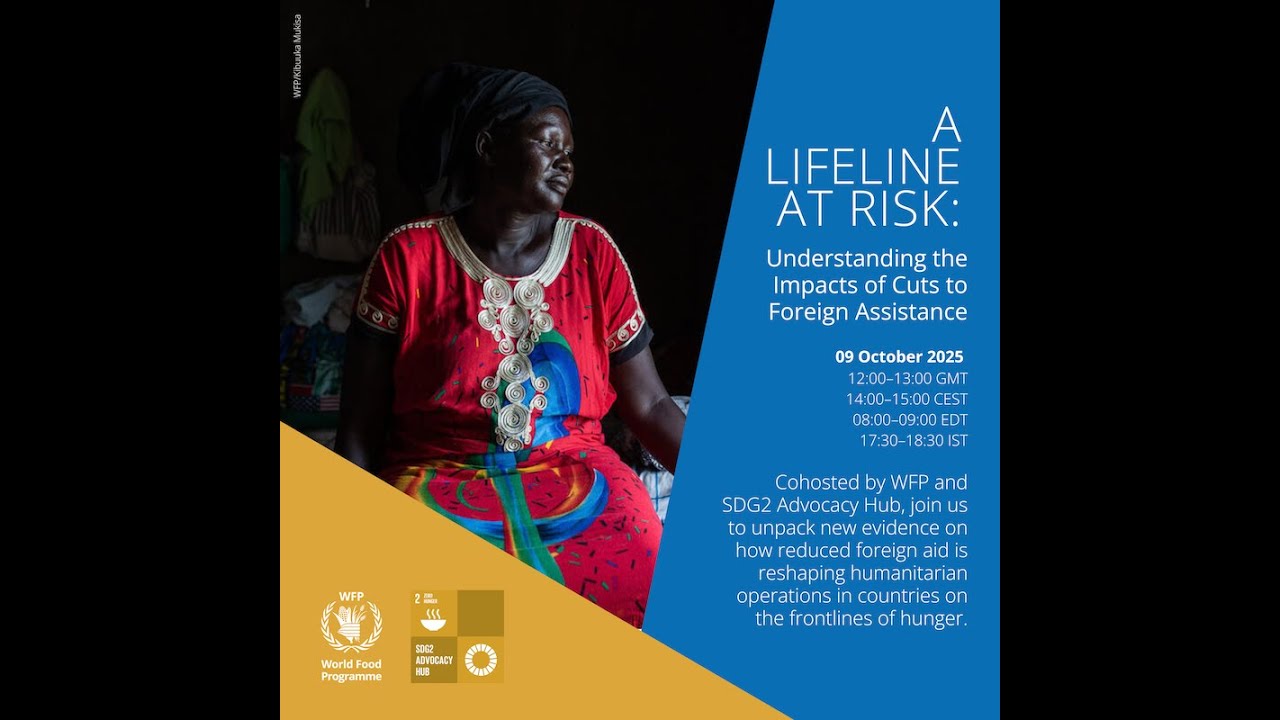 Webinar A Lifeline at Risk: Understanding the Impacts of Cuts to Foreign Assistance