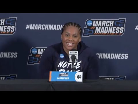 Notre Dame First Round Postgame Press Conference - 2023 NCAA Tournament