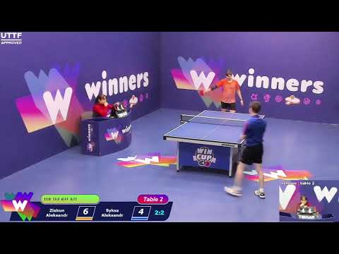 WINners CUP table 2  02.02  Ziakun Aleksandr - Syksa Aleksandr  17:00