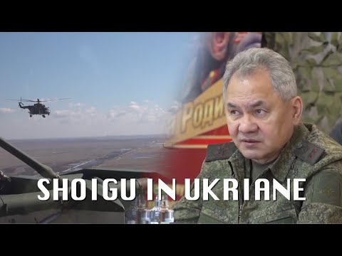Russia DM Shoigu inspects Russian troops in Ukraine, presents state awards to soldiers.