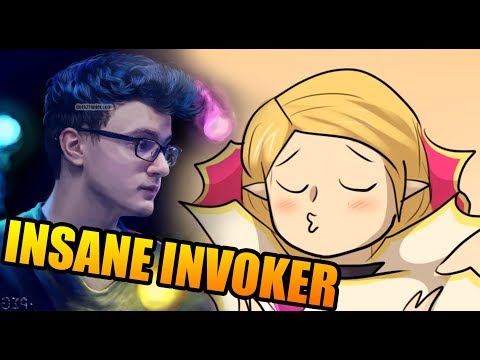 M-GoD Invoker Show INSANE SKILLS - Miracle- Dota 2