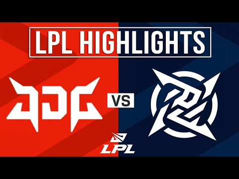 JDG vs NIP Highlights ALL GAMES | LPL 2024 Worlds Regional Qualifier | JD Gaming vs Ninja in Pyjamas