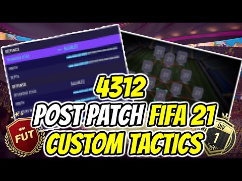 FIFA 21 *NEW* META PRO PLAYER 4312 CUSTOM TACTICS & PLAYER INSTRUCTIONS | POST PATCH | FUT 21!!