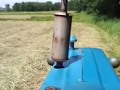 How to rake outside row of timothy hay 
