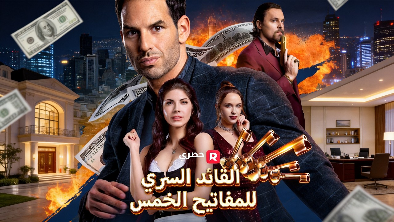 ماراثون مشاهدة مسلسل [القائد السري للمفاتيح الخمس] !#reelshorts
