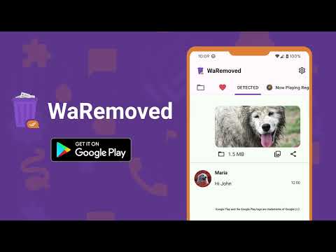 WaRemoved: Message Recover Video